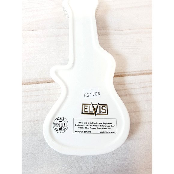 Vintage 1997 Elvis Presley Guitar Decal Box Official E.P.E. Product Vandor 47025 - Picture 8 of 16